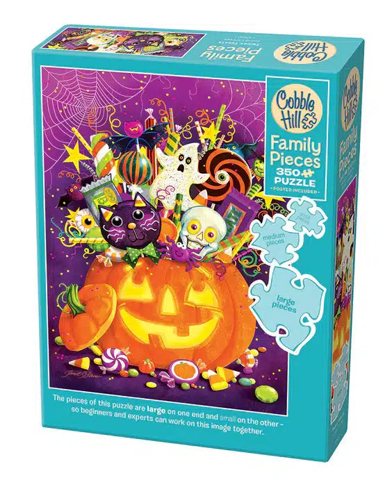 350PC Tricky Treats Family Puzzle Cobble Hill image 0